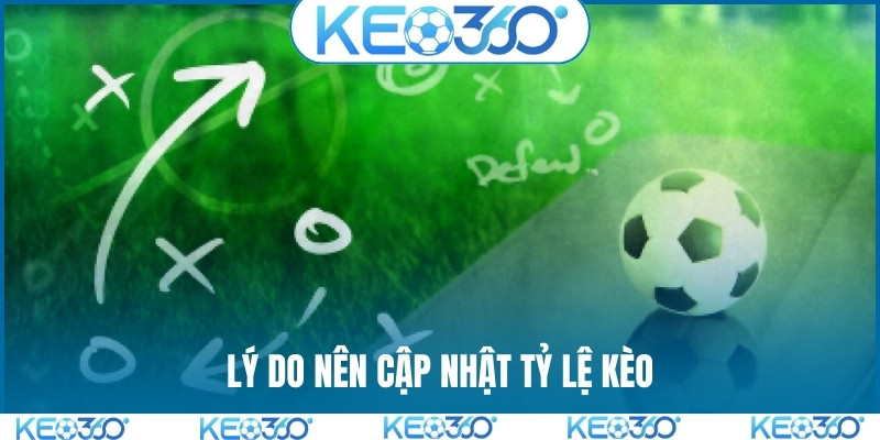 Lý do nên cập nhật tỷ lệ kèo Lý do nên cập nhật tỷ lệ kèo